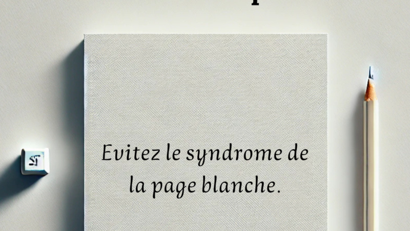 Le Guide ultime pour trouver de l'inspiration et évitez le syndrome de la page blanche.