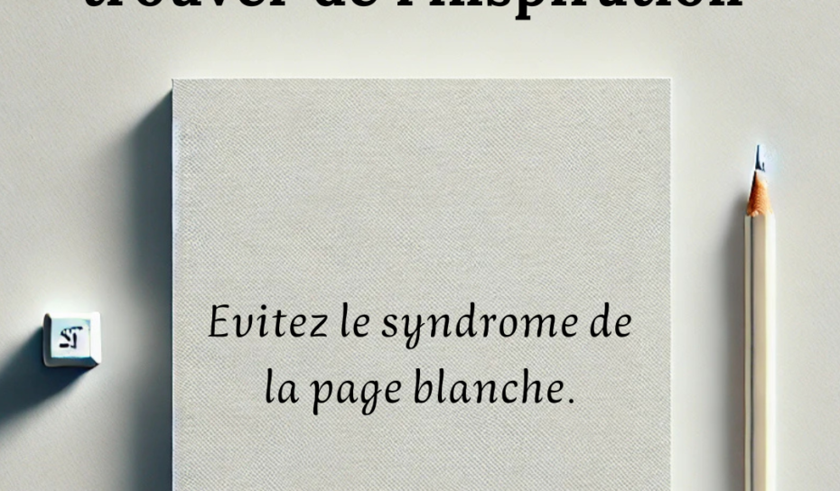 Le Guide ultime pour trouver de l'inspiration et évitez le syndrome de la page blanche. Le Guide ultime pour trouver de l'inspiration et évitez le syndrome de la page blanche.