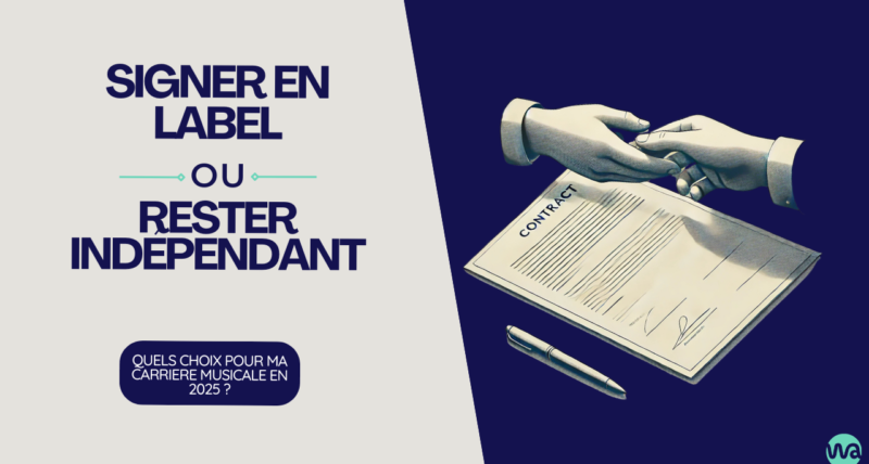 Visuel signer label ou rester indé